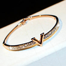 Load image into Gallery viewer, Diamond Accent Bangle
