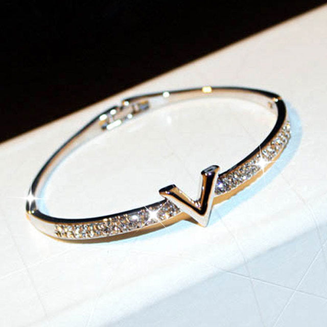 Diamond Accent Bangle